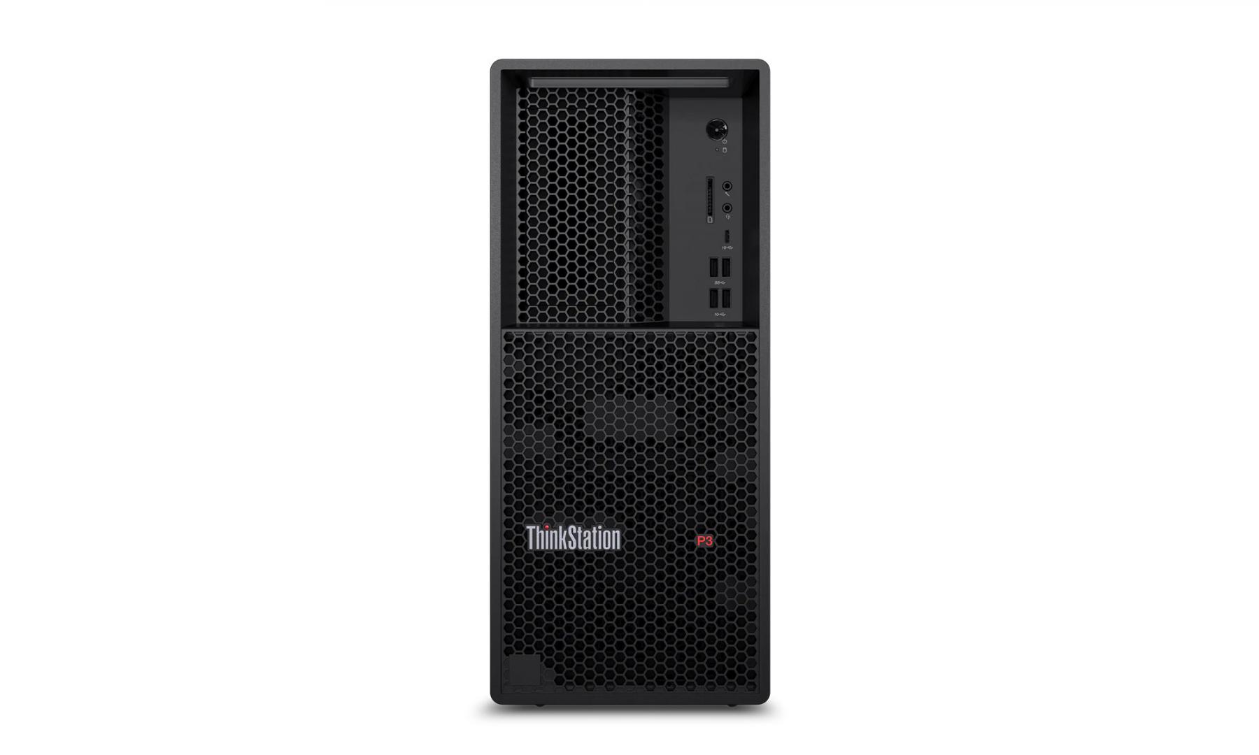 All-in-One Lenovo ThinkStation P3 Tower Tower, Intel® Core™ i7-14700K, 20C - imagine 3