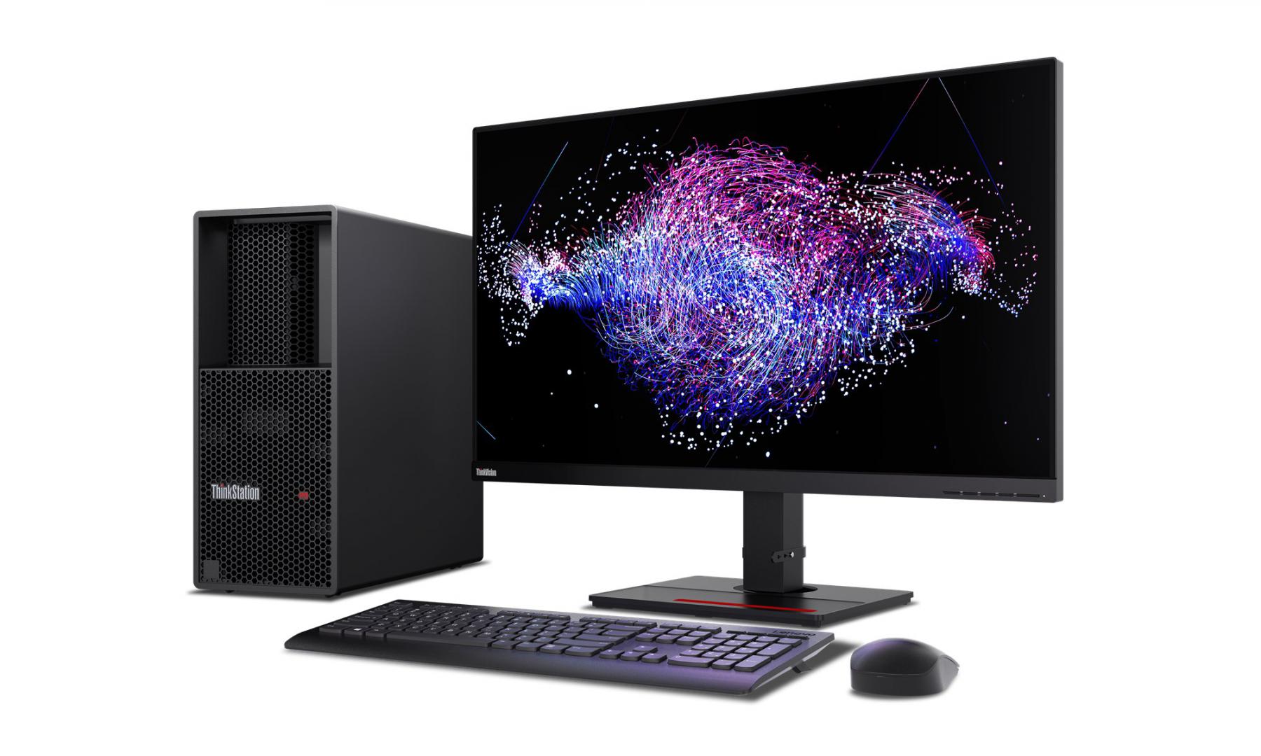 All-in-One Lenovo ThinkStation P3 Tower Tower, Intel® Core™ i7-14700K, 20C